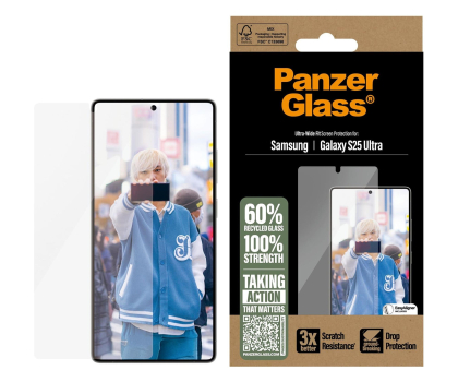 Szkło i folia ochronna PanzerGlass Ultra-Wide Fit do Samsung Galaxy S25 Ultra